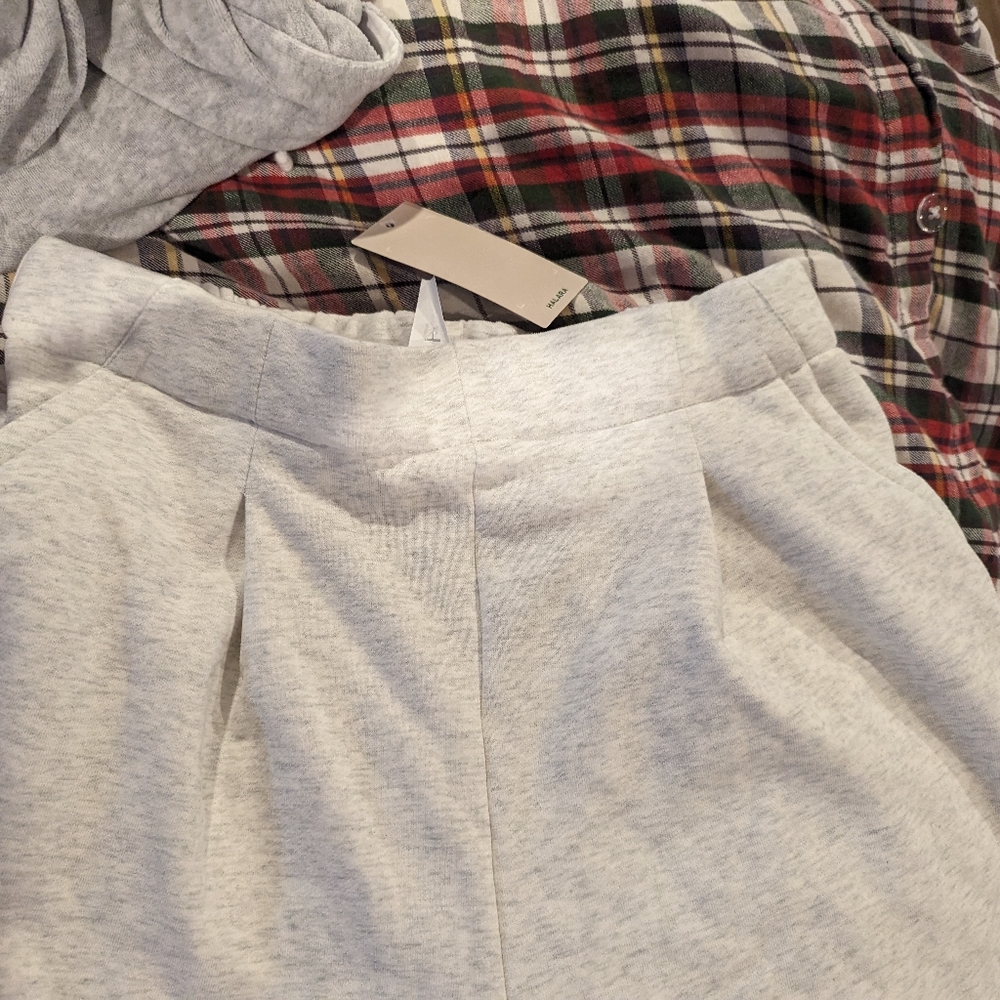 Halara wide leg sweats Large